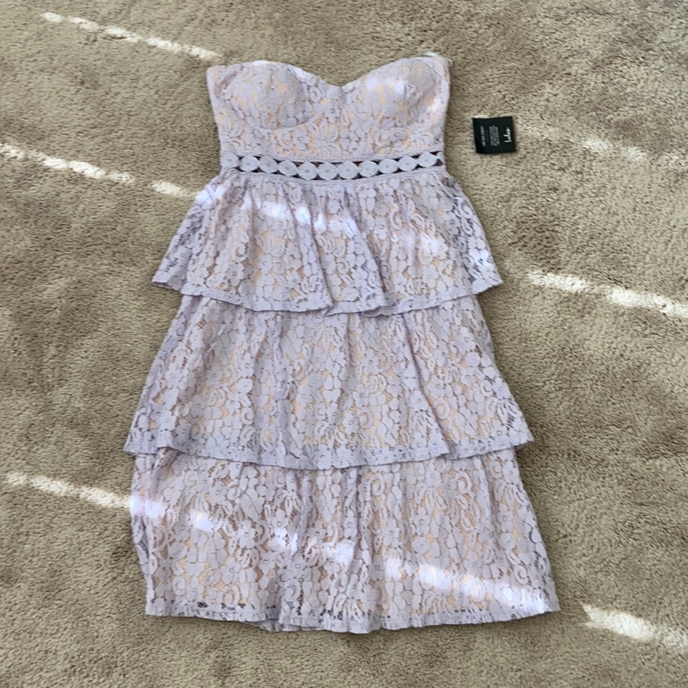 Strapless dress